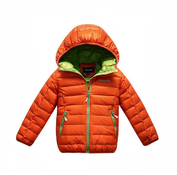 kids down jacket JTK-K02 orange